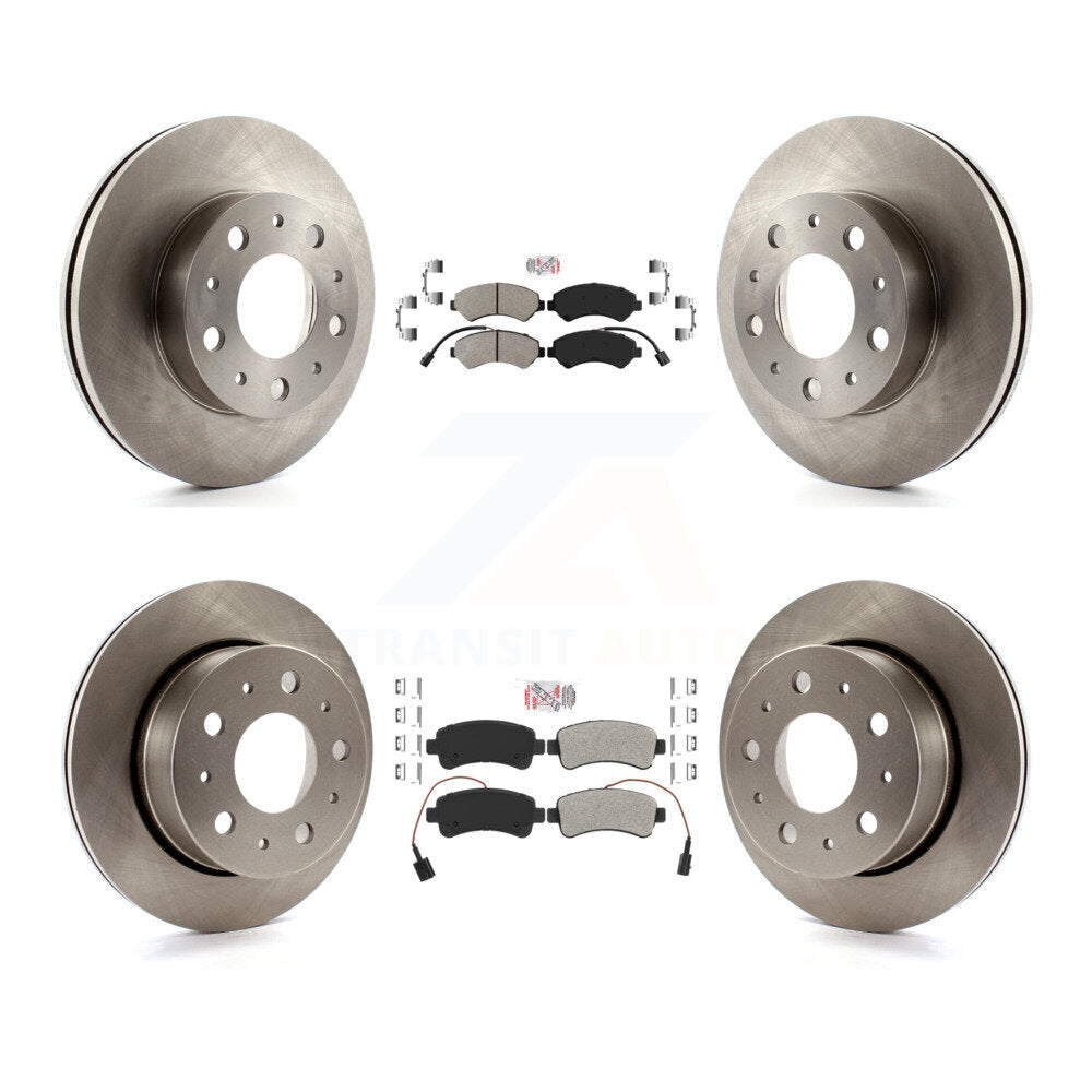 Kit de plaquettes et rotors de frein semi-métalliques avant et arrière, pour Ram ProMaster 2500 3500 150