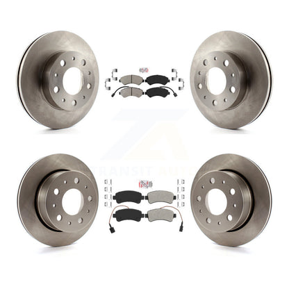 Kit de plaquettes et rotors de frein semi-métalliques avant et arrière, pour Ram ProMaster 2500 3500 150