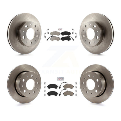 Kit de plaquettes et rotors de frein semi-métalliques avant et arrière, pour Ram ProMaster 2500 3500 150