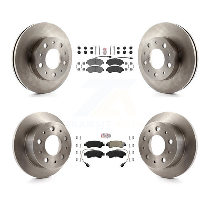 Kit de plaquettes et rotors de frein semi-métalliques avant et arrière, pour Ram ProMaster 2500 3500 150