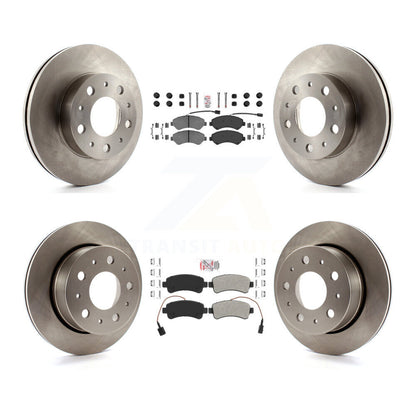 Kit de plaquettes et rotors de frein semi-métalliques avant et arrière, pour Ram ProMaster 2500 3500 150