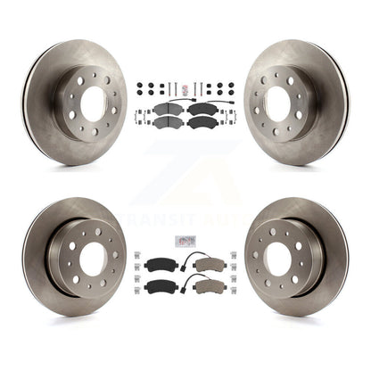Kit de plaquettes et rotors de frein semi-métalliques avant et arrière, pour Ram ProMaster 2500 3500 150