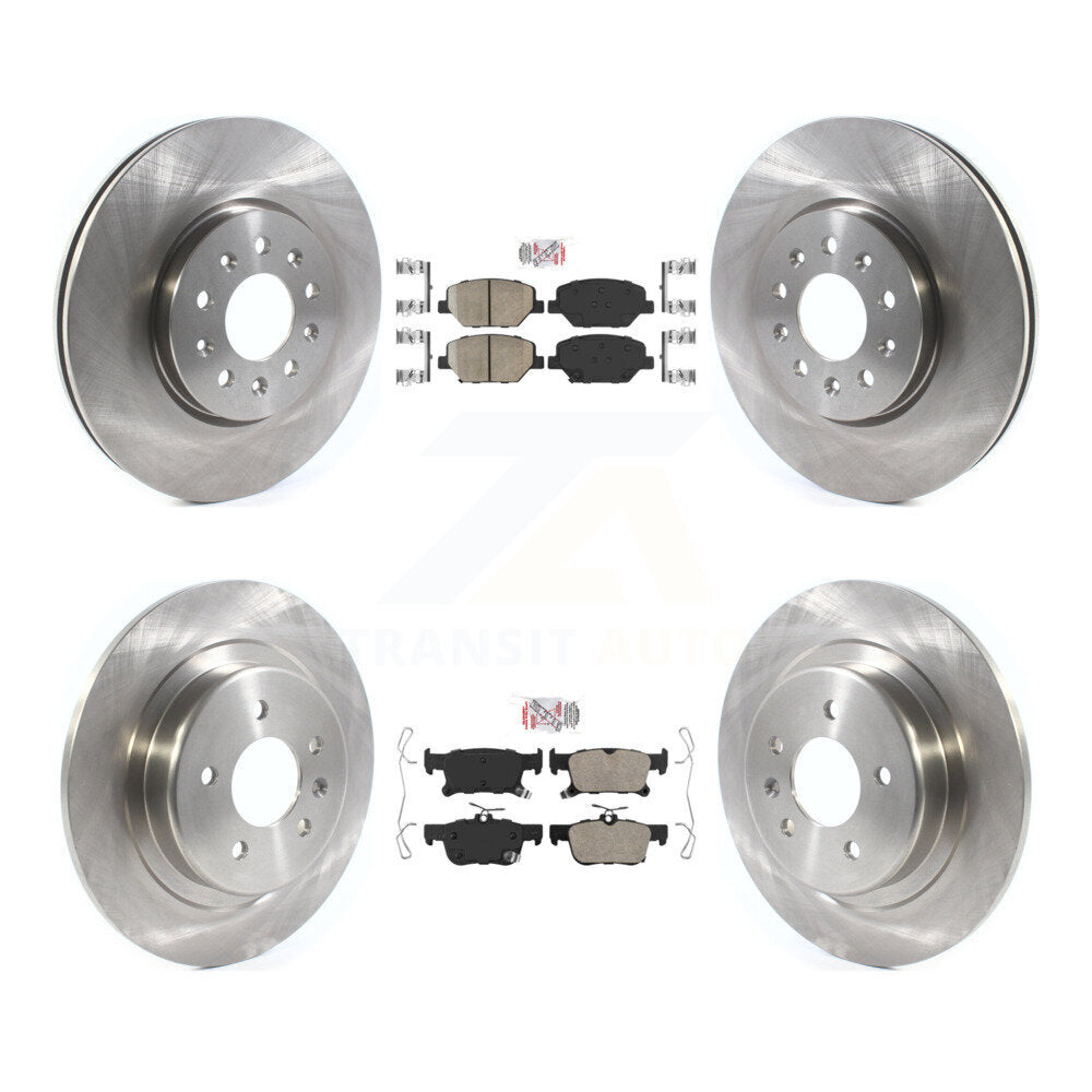 Kit de plaquettes en céramique et de rotors de frein à disque avant et arrière, pour Buick Envision K8A-103534