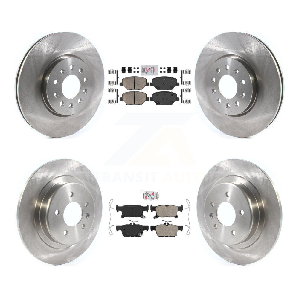 Kit de plaquettes en céramique et de rotors de frein à disque avant et arrière, pour Buick Envision K8A-103538