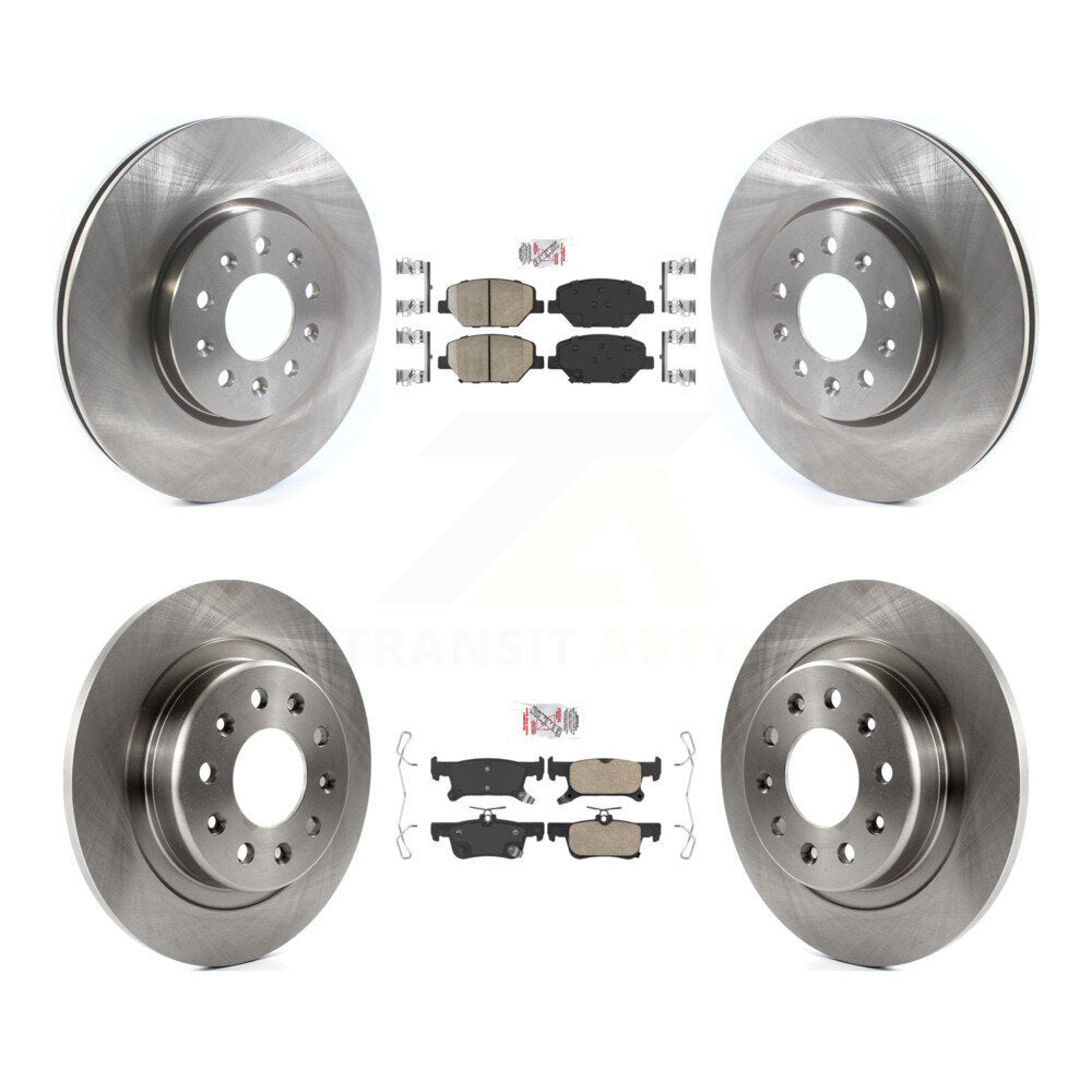 Kit de plaquettes en céramique et de rotors de frein à disque avant et arrière, pour Buick Envision K8A-103542