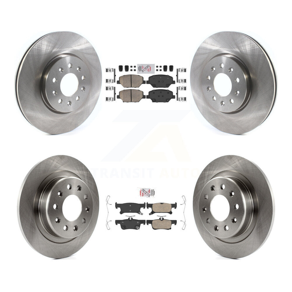Kit de plaquettes en céramique et de rotors de frein à disque avant et arrière, pour Buick Envision K8A-103544