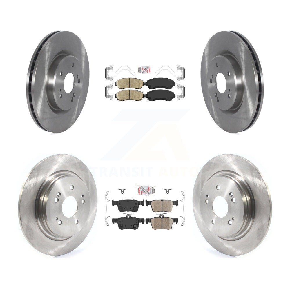 Kit de plaquettes en céramique et de rotors de frein à disque avant et arrière, pour Acura RDX 2019 – 2021