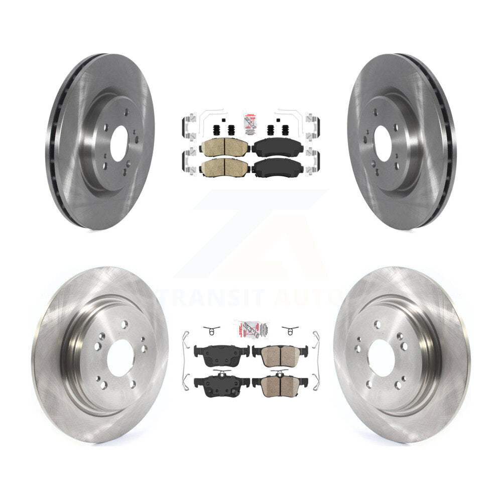 Kit de plaquettes en céramique et de rotors de frein à disque avant et arrière, pour Acura RDX 2019 – 2021