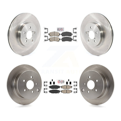 Kit de plaquettes en céramique et de rotors de frein à disque avant et arrière, pour Subaru Crosstrek Impreza