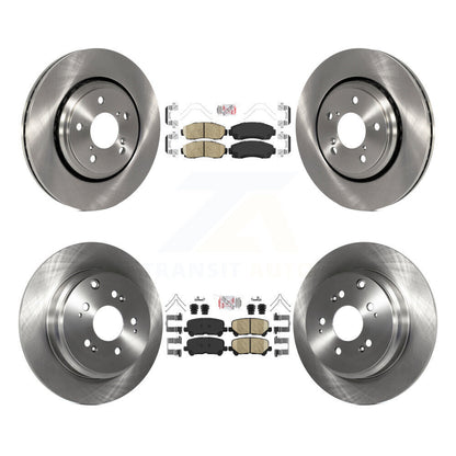 Kit de plaquettes en céramique et de rotors de frein à disque avant et arrière, pour Honda Odyssey 2015 – 2017