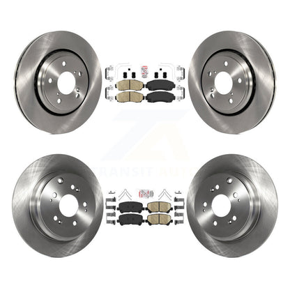 Kit de plaquettes en céramique et de rotors de frein à disque avant et arrière, pour Honda Odyssey 2015 – 2017