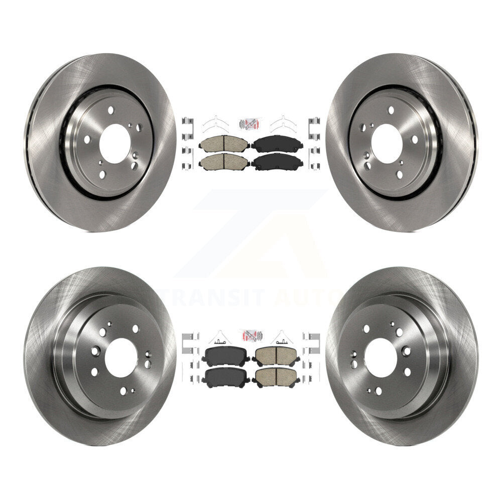 Kit de plaquettes en céramique et de disques de frein avant et arrière, pour Honda Pilot Ridgeline