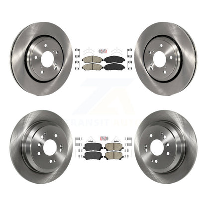 Kit de plaquettes en céramique et de disques de frein avant et arrière, pour Honda Pilot Ridgeline