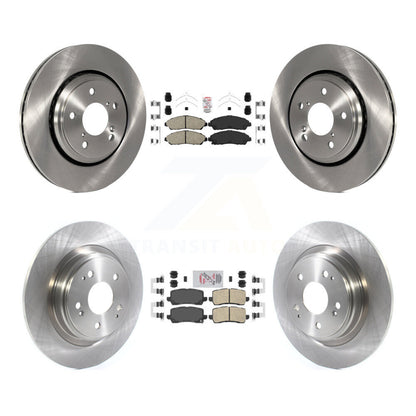 Kit de plaquettes en céramique et de rotors de frein à disque avant et arrière, pour Acura MDX K8A-103568
