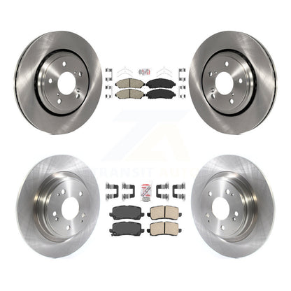Kit de plaquettes en céramique et de rotors de frein à disque avant et arrière, pour Acura MDX K8A-103569