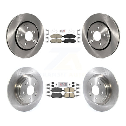 Kit de plaquettes en céramique et de rotors de frein à disque avant et arrière, pour Acura MDX K8A-103570