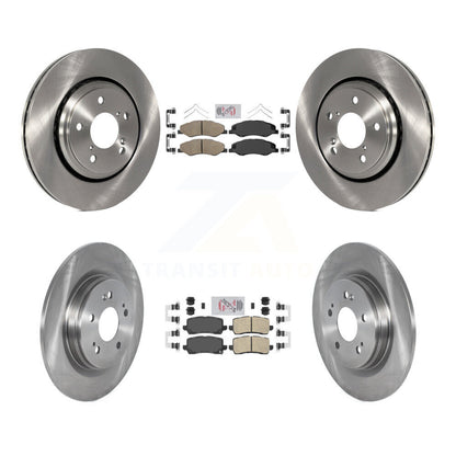 Kit de plaquettes en céramique et de rotors de frein à disque avant et arrière, pour Honda Odyssey 2018 – 2020