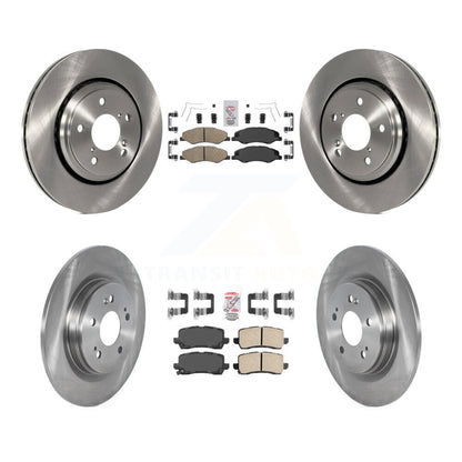 Kit de plaquettes en céramique et de rotors de frein à disque avant et arrière, pour Honda Odyssey 2018 – 2020