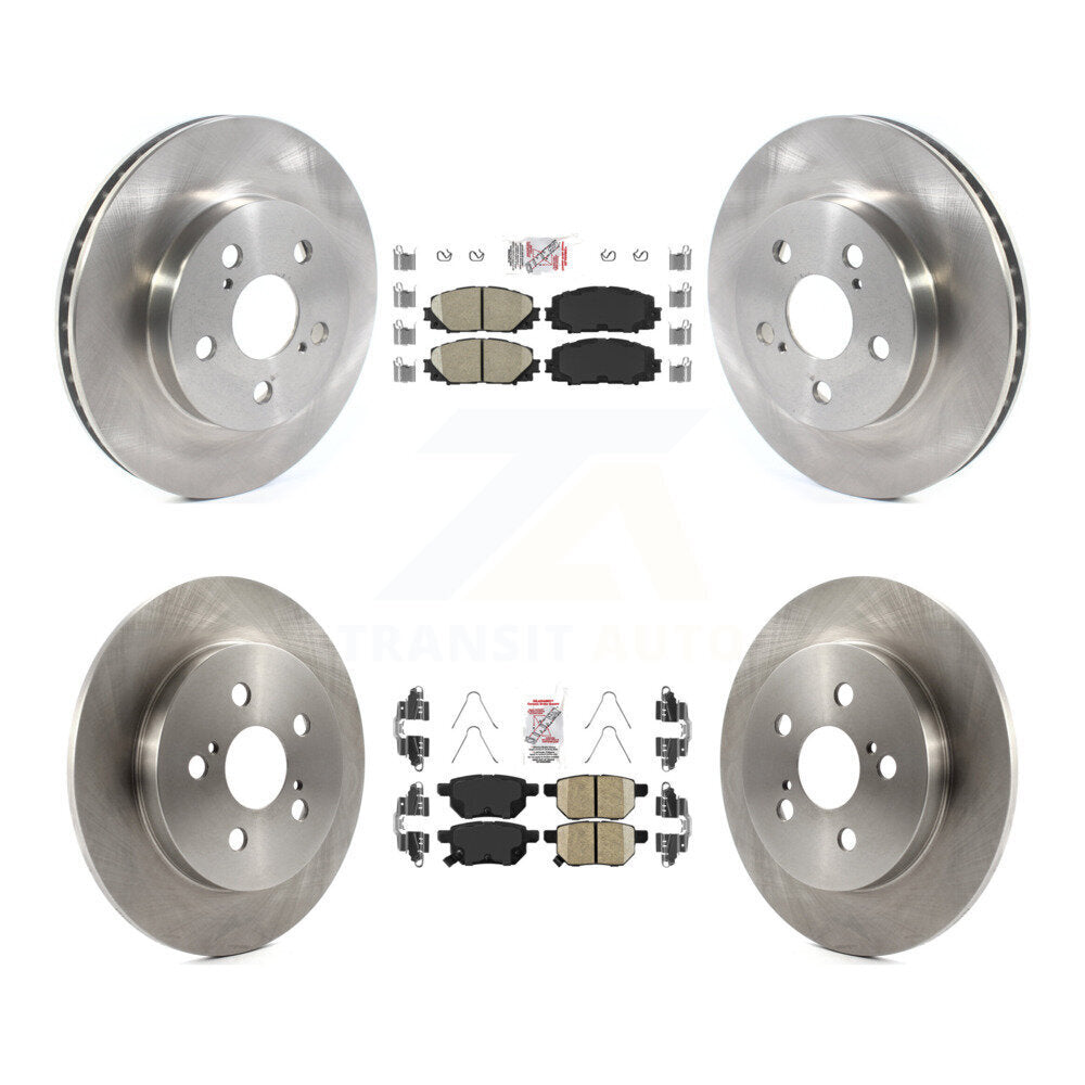 Kit de Rotor de frein à disque en céramique avant et arrière, pour Toyota Corolla Prius Prime AWD-