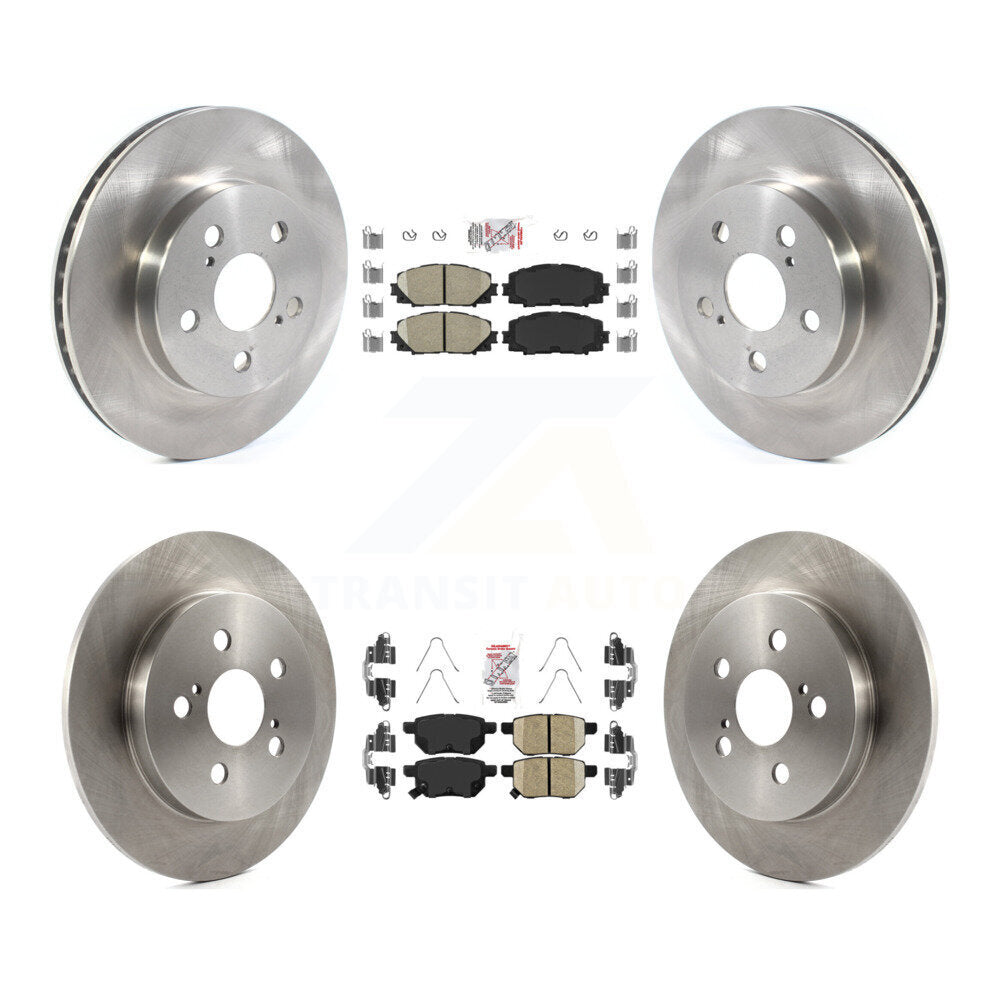 Kit de Rotor de frein à disque en céramique avant et arrière, pour Toyota Corolla Prius Prime AWD-