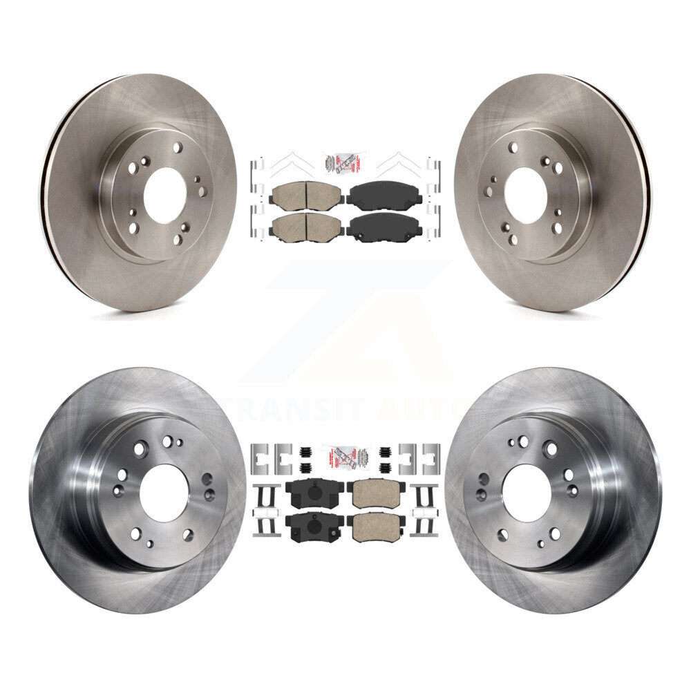 Kit de plaquettes en céramique et de disques de frein avant et arrière, pour Honda CR-V 2002 – 2004