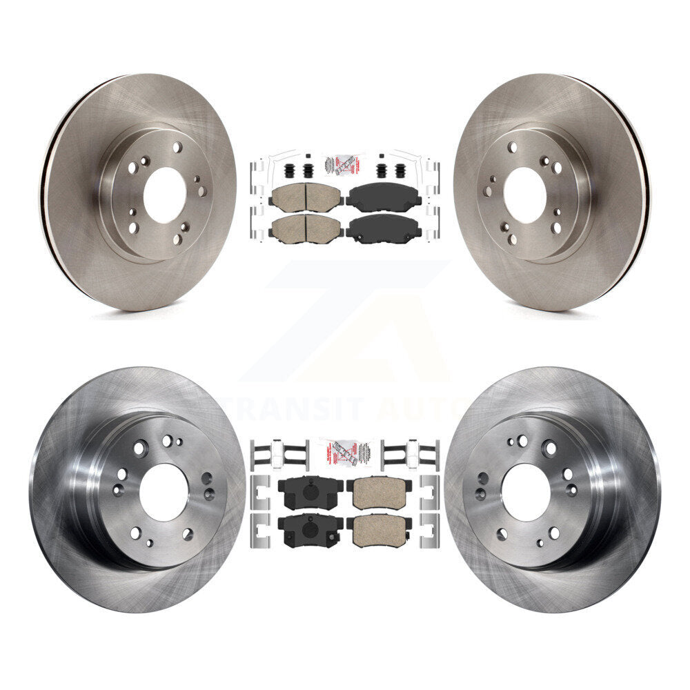 Kit de plaquettes en céramique et de disques de frein avant et arrière, pour Honda CR-V 2002 – 2004