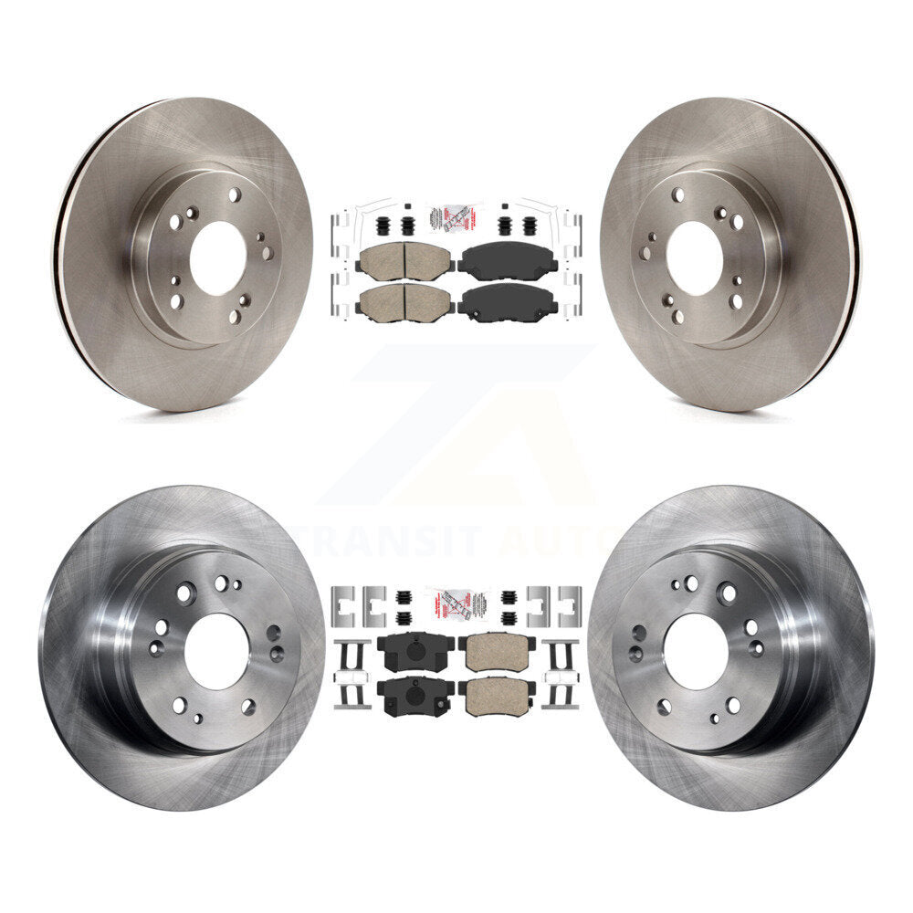 Kit de plaquettes en céramique et de disques de frein avant et arrière, pour Honda CR-V 2002 – 2004
