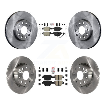 Kit de plaquettes semi-métalliques avant et arrière et disques de frein pour Volkswagen Beetle