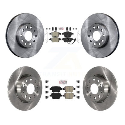 Kit de plaquettes semi-métalliques avant et arrière et disques de frein pour Volkswagen Beetle