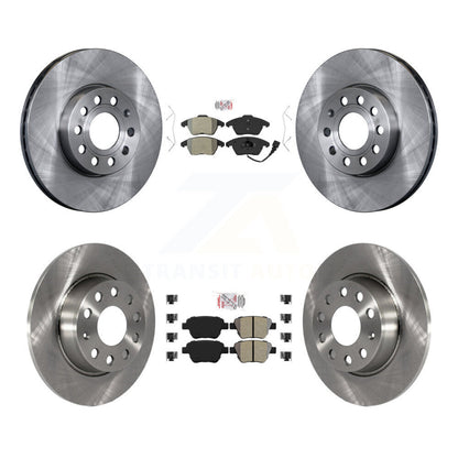 Kit de plaquettes semi-métalliques avant et arrière et disques de frein pour Volkswagen Beetle