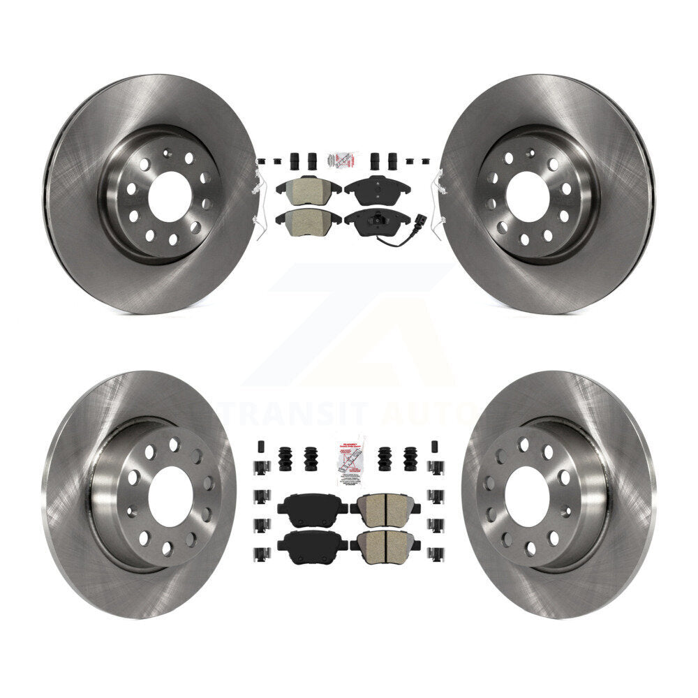 Kit de plaquettes semi-métalliques avant et arrière et disques de frein, pour Volkswagen Beetle GT
