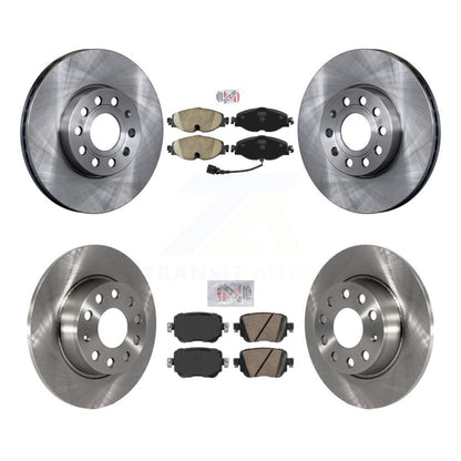 Kit de plaquettes en céramique et de disques de frein avant et arrière, pour Volkswagen Golf SportWage