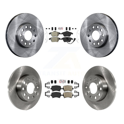 Kit de rotors de frein à disque en céramique, semi-métalliques avant et arrière, pour Volkswagen Rabbi