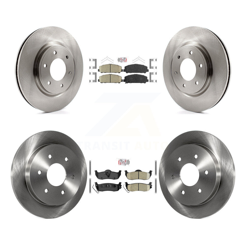 Kit de plaquettes en céramique et Rotor de frein avant et arrière, pour Nissan TITAN Armada INFINITI QX5