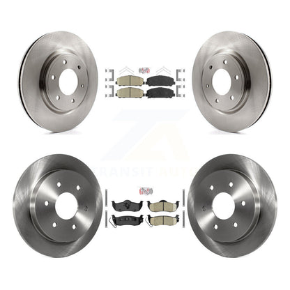 Kit de plaquettes en céramique et Rotor de frein avant et arrière, pour Nissan TITAN Armada INFINITI QX5