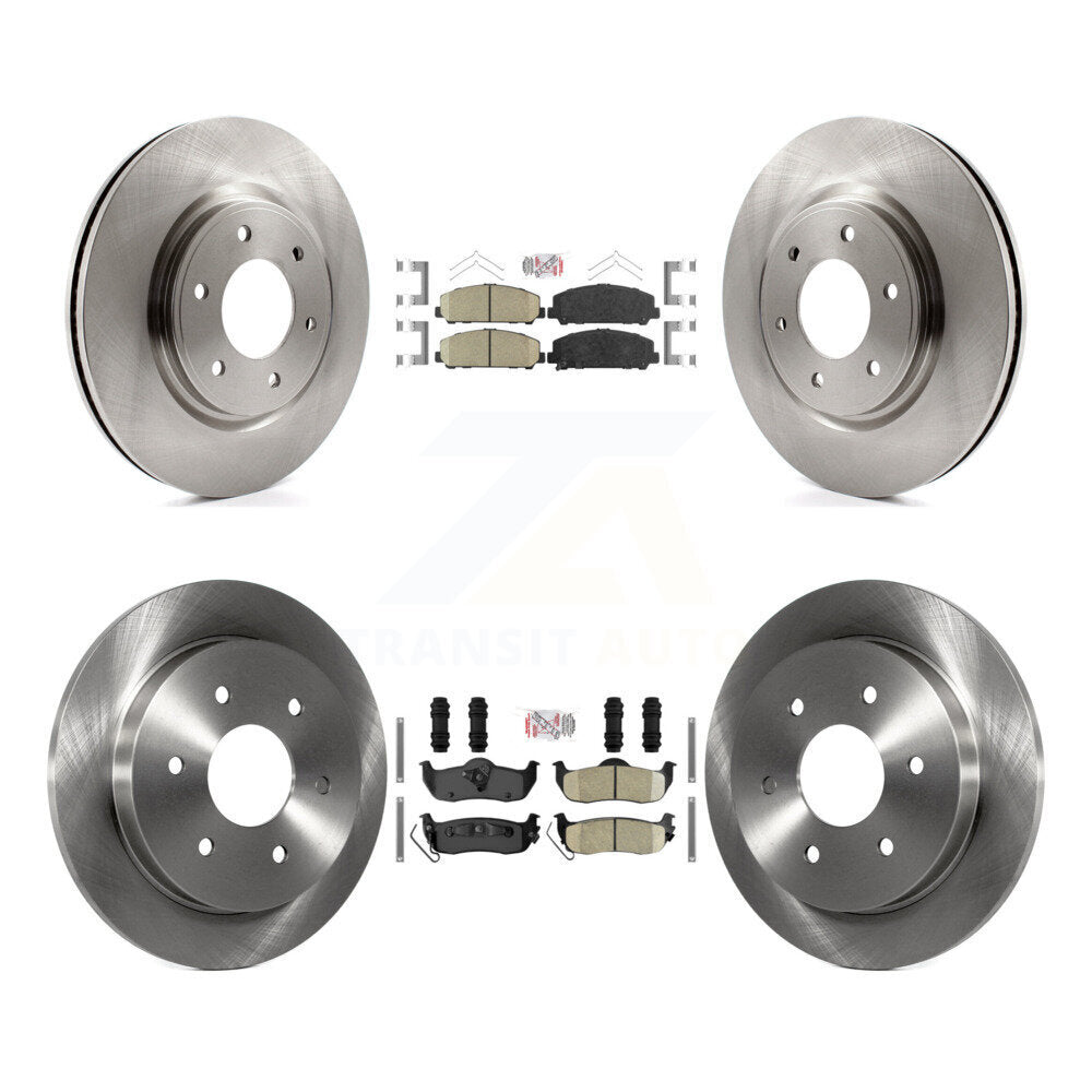 Kit de plaquettes en céramique et Rotor de frein avant et arrière, pour Nissan TITAN Armada INFINITI QX5
