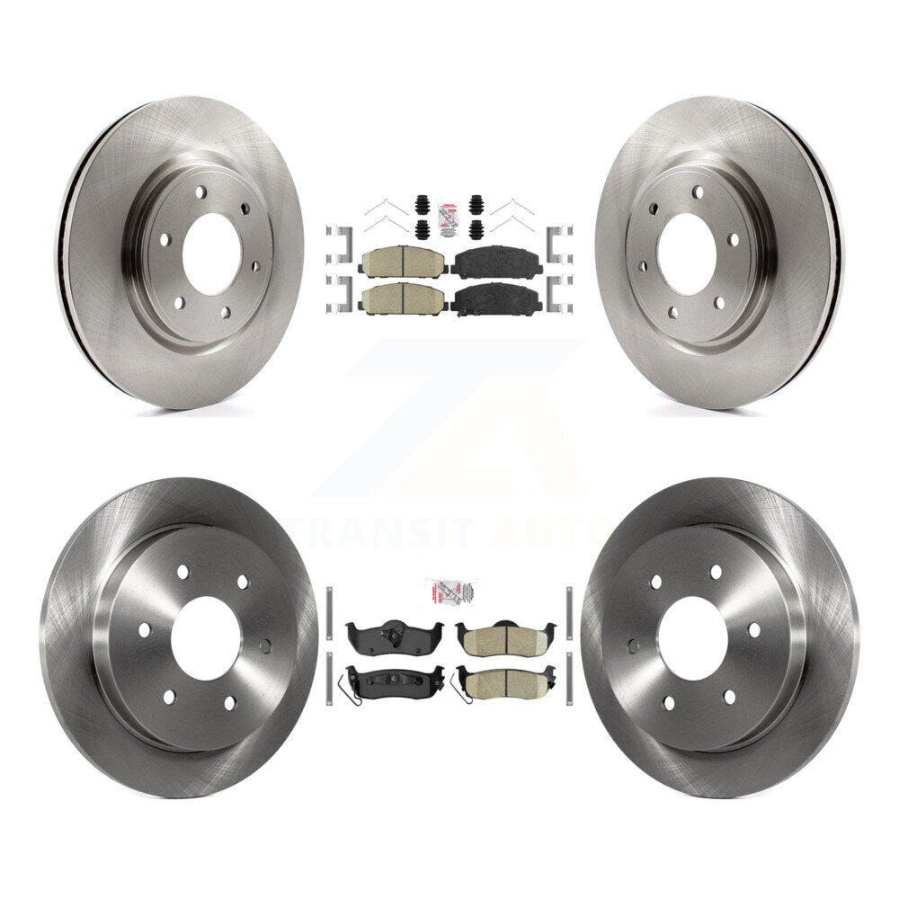 Kit de plaquettes en céramique et Rotor de frein avant et arrière, pour Nissan TITAN Armada INFINITI QX5