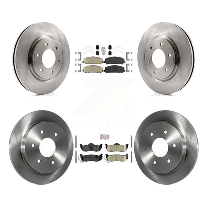 Kit de plaquettes en céramique et Rotor de frein avant et arrière, pour Nissan TITAN Armada INFINITI QX5