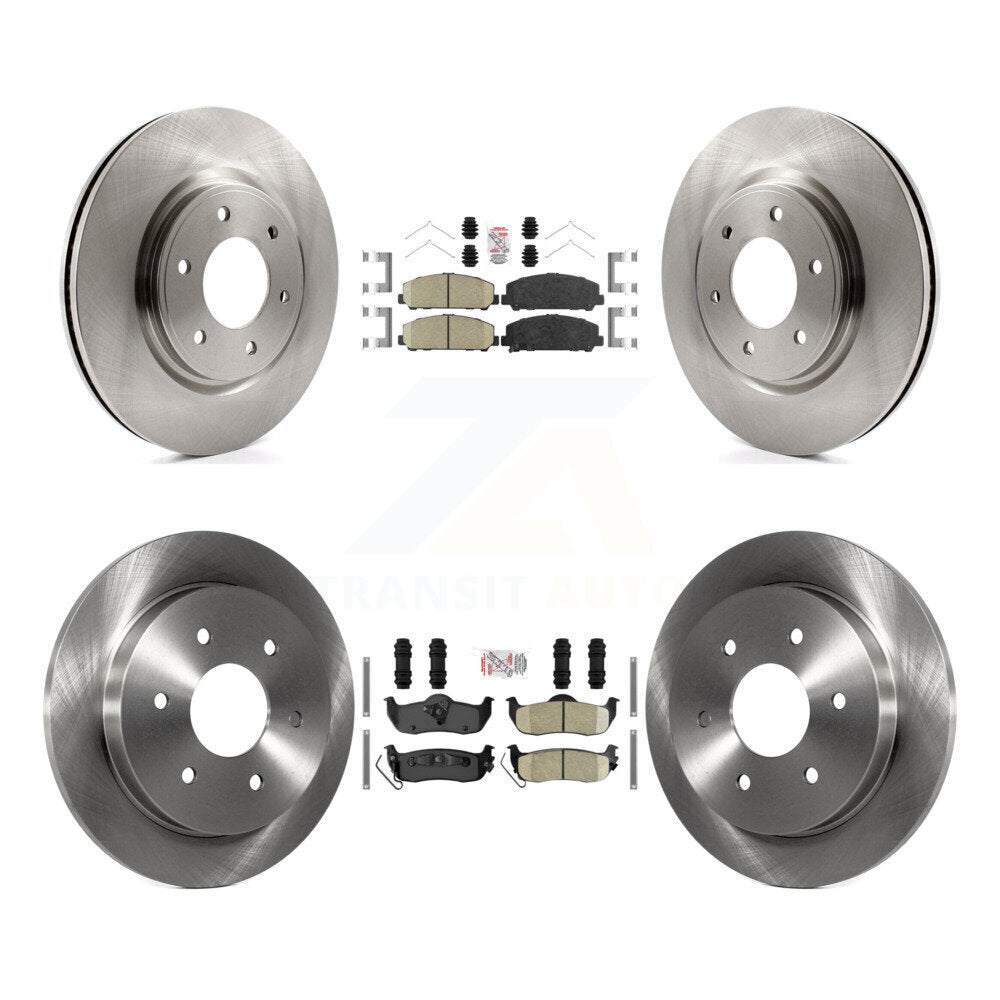 Kit de plaquettes en céramique et Rotor de frein avant et arrière, pour Nissan TITAN Armada INFINITI QX5