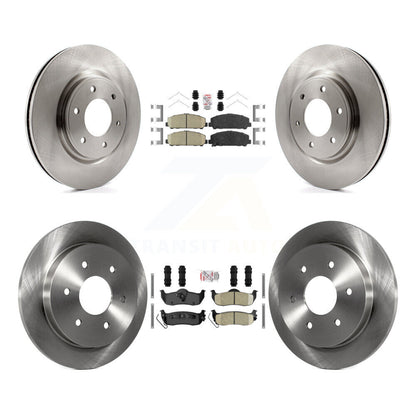 Kit de plaquettes en céramique et Rotor de frein avant et arrière, pour Nissan TITAN Armada INFINITI QX5