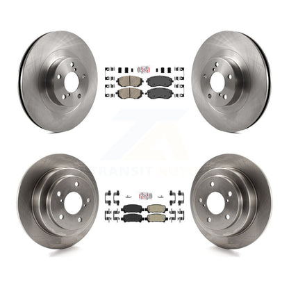 Kit de Rotor de frein à plaquettes semi-métalliques avant et arrière en céramique, pour Subaru Forester Imprez