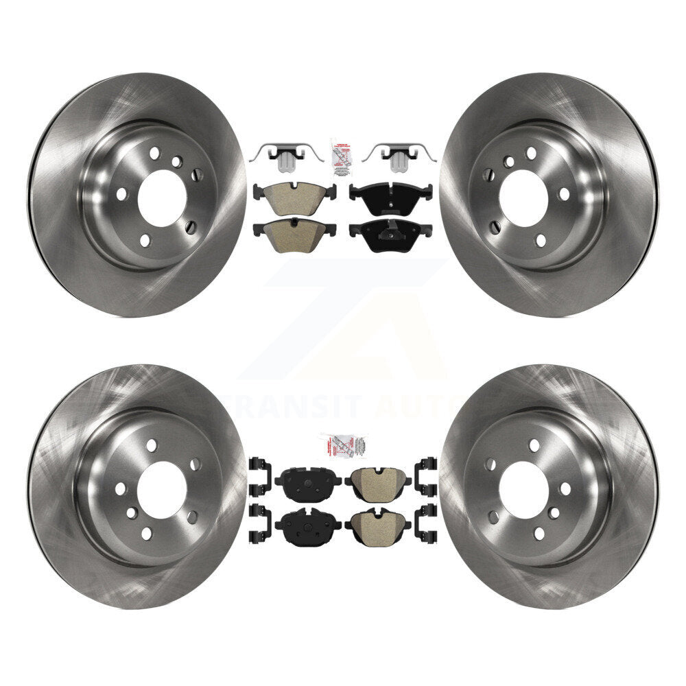Kit de plaquettes semi-métalliques avant et arrière et disques de frein pour BMW 528i xDrive