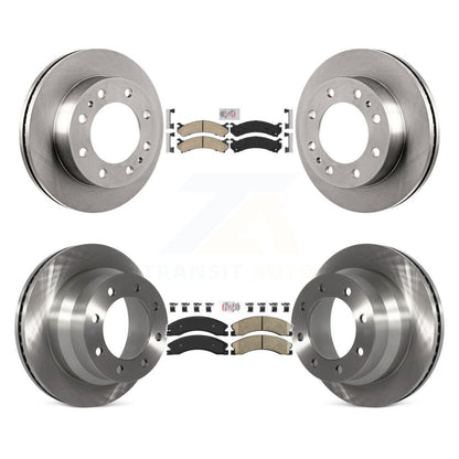 Kit de plaquettes en céramique et Rotor de frein avant et arrière, pour Chevrolet Express 4500 GMC Savan