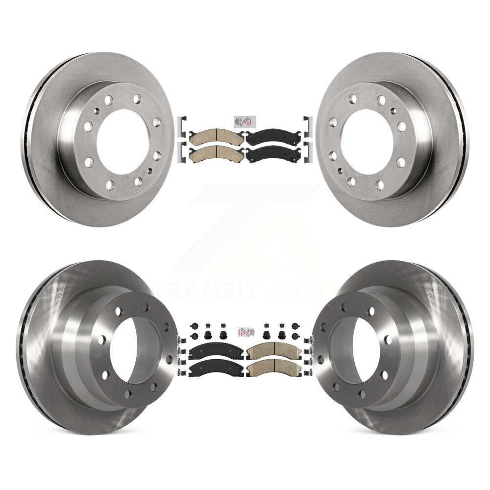Kit de plaquettes en céramique et Rotor de frein avant et arrière, pour Chevrolet Express 4500 GMC Savan