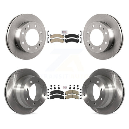 Kit de plaquettes en céramique et Rotor de frein avant et arrière, pour Chevrolet Express 4500 GMC Savan