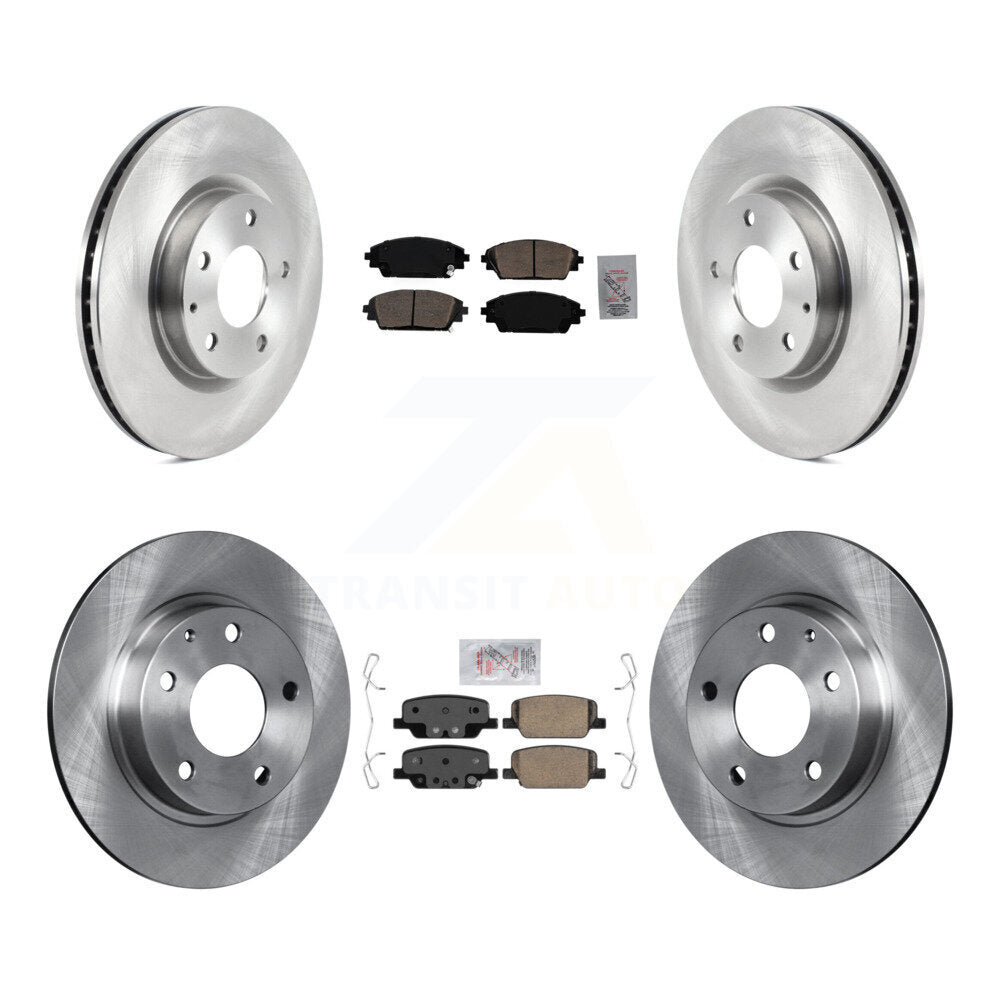 Kit de plaquettes en céramique et de rotors de frein à disque avant et arrière, pour Mazda CX-30 K8A-103654