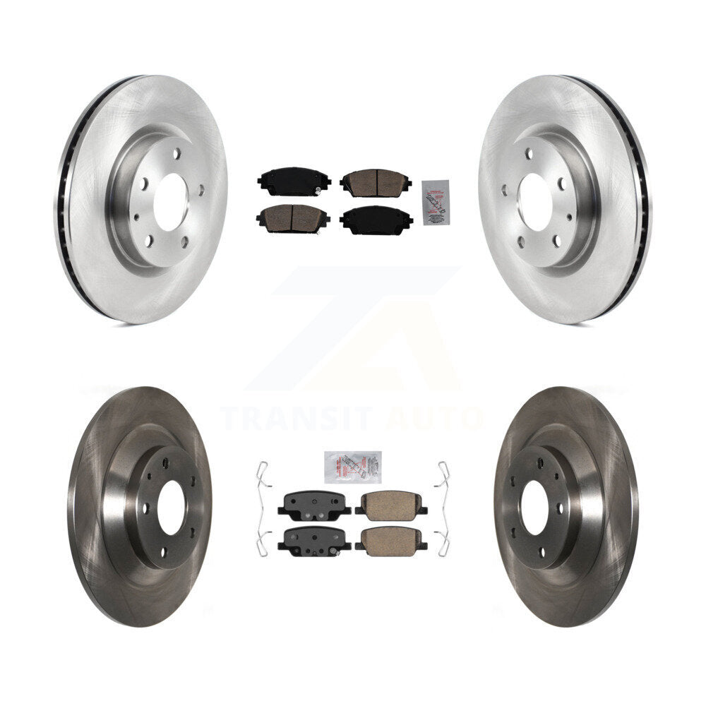 Kit de plaquettes en céramique et de rotors de frein à disque avant et arrière, pour Mazda CX-30 K8A-103655