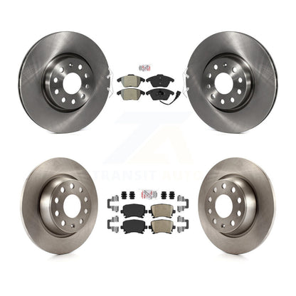 Kit de rotors de frein à plaquettes en céramique, semi-métalliques, avant et arrière, pour Volkswagen CC GTI Aud