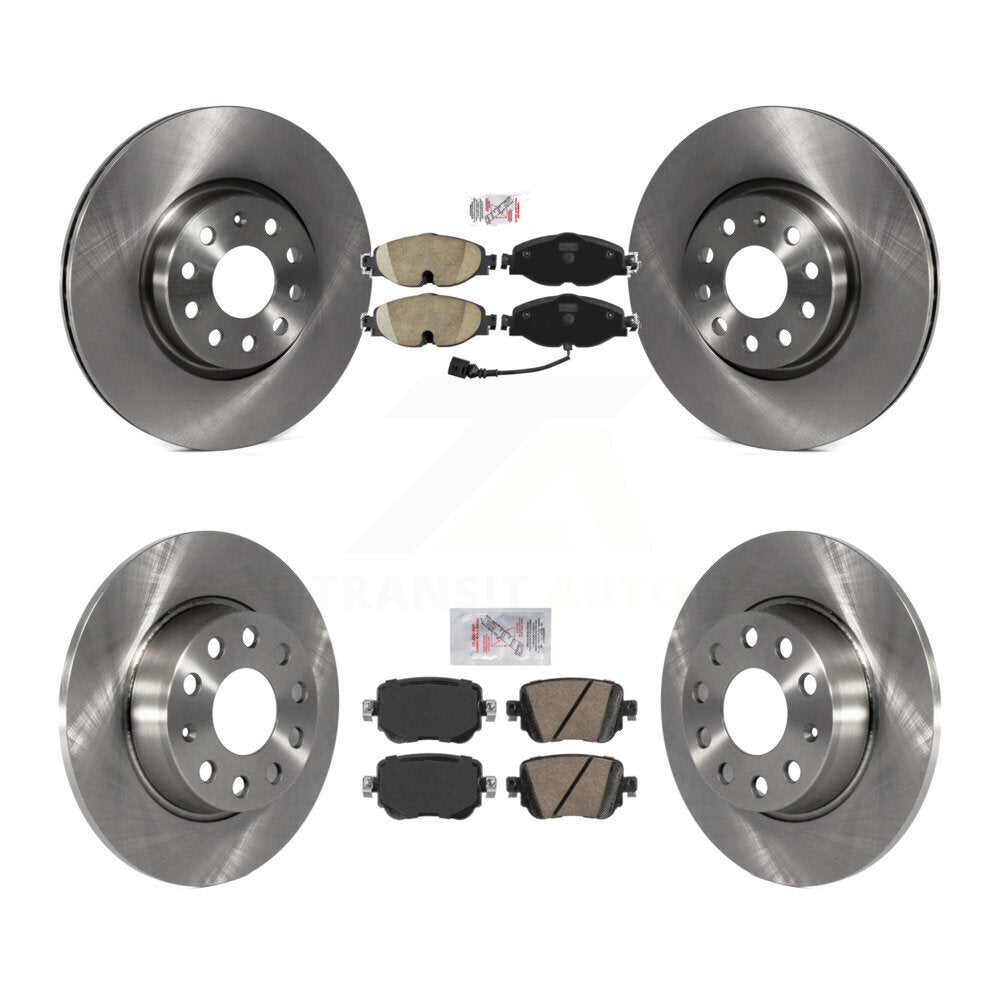 Kit de Rotor de frein à plaquettes en céramique avant et arrière, pour Volkswagen Golf SportWagen GTI Passa