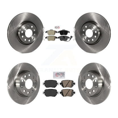 Kit de rotors de frein à disque en céramique, semi-métalliques avant et arrière, pour Volkswagen Passa